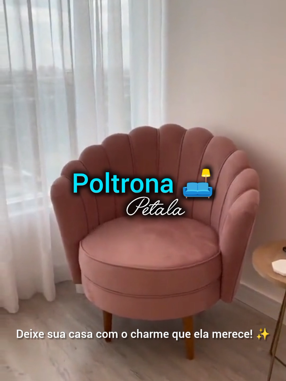 a poltrona que você merece, linda confortável e deixa o ambiente super charmoso ✨ . . .  . . . . . . . . . . . . . #decoração #casa #movel #viral 