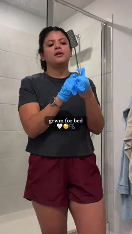 Any tips on using @Nair ???? #gurwm #grwm #skincareroutine #nighttimeroutine 