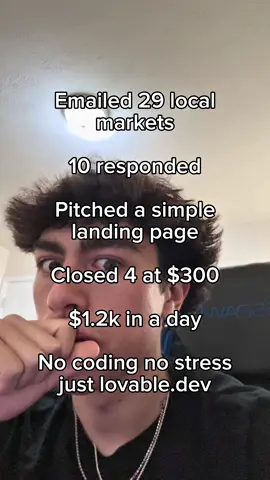 Landing pages are so easy #coding #webdesigner #tips #fypシ゚viral #lovablepartner 