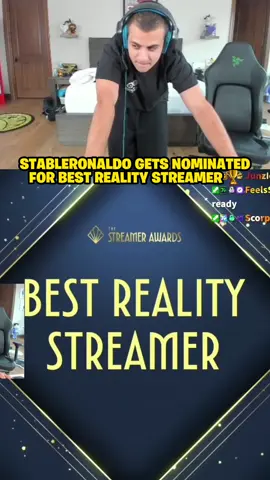 I got nominated 🏆 (Twitch - StableRonaldo) #fyp #stableronaldo 