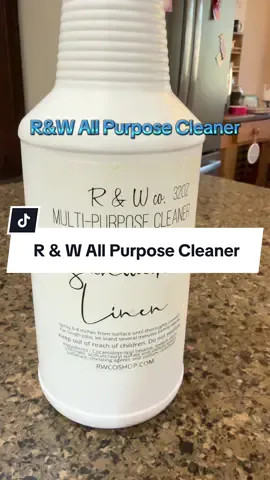 @R&WCo all purpose cleaner! #allpurposecleaner  #TikTokShopCyberMonday #tiktokshopblackfriday #tiktokshopcreatorpicks 