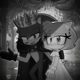Obsessed with this trend AAA au from the fic “Rose of Camelot”✨ on Ao3 by @bonniinek🫶🏻 #shadamy #shadowthehedgehog #amyrose #sonic #sonicthehedgehog 