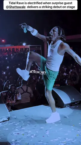 Tidal Rave is electrified when surprise guest @Shatta wale delivers a striking debut on stage #moremoneystudios #fyp #foryou 