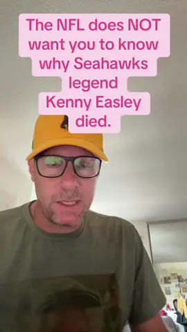 The NFL does NOT want you to know why Seahawks legend  Kenny Easley  died. #kennyeasley #seattleseahawks #seahawks #nfl #rip