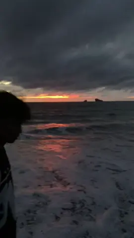 ⛅️#pantai #sunset #malangselatan 