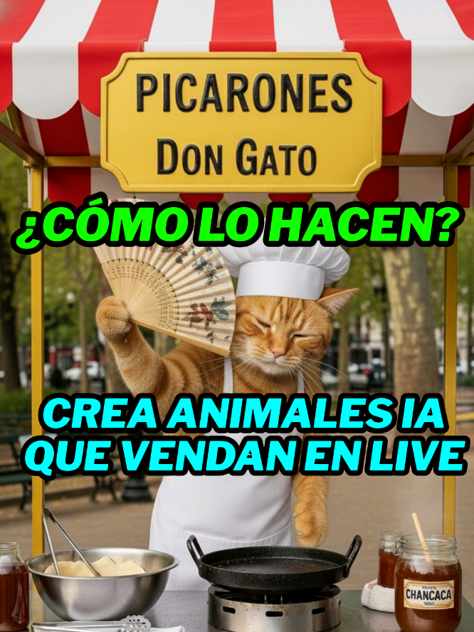 Live de animales vendedores #tiktoklive #animaciones #animalesia #ia #viral 