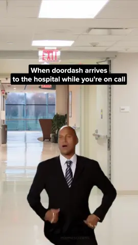 When you hear ‘order delivered’ and forget you were tired, hungry, and dead inside 🍔😂 #medicalhumor #healthcarehumor