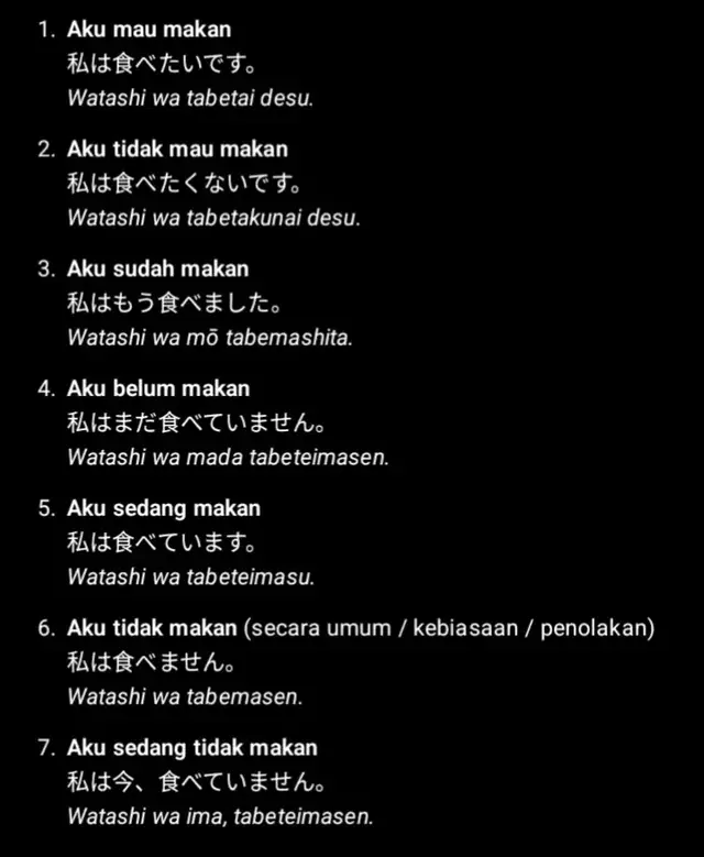 kalimat ini sering di gunakan dalam percakapan sehari