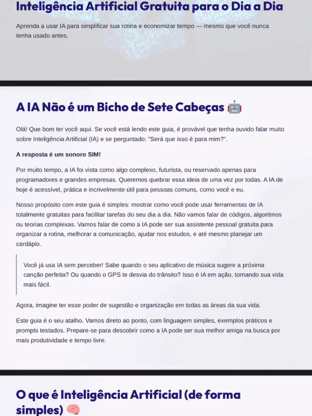 Imagine que você contrata um estagiário muito dedicado. No começo, ele precisa de instruções detalhadas. Mas, quanto mais tarefas você dá a ele, mais rápido e melhor ele aprende a fazer o trabalho, antecipando suas necessidades e oferecendo soluções. SE INTERESSOU ? COPIE O LINK ABAIXO E VEJA VOCÊ MESMO: https://ia-paravidareal.vercel.app/ #estudo #tecnologia #inteligenciaartificial #IA #estudos #automatizar #tecnologia #viral