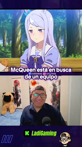 McQueen está en busca de un equipo  #Anime #umamusumeprettyderby #umamusume #specialweek #ladigaming 