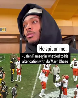 #JalenRamsey shared what led to him punching #Ja'MarrChase, which resulted in him Ramsey getting ejected from the game. (via bybrendanhowe/X, 📺: CBS) #NFL #Football