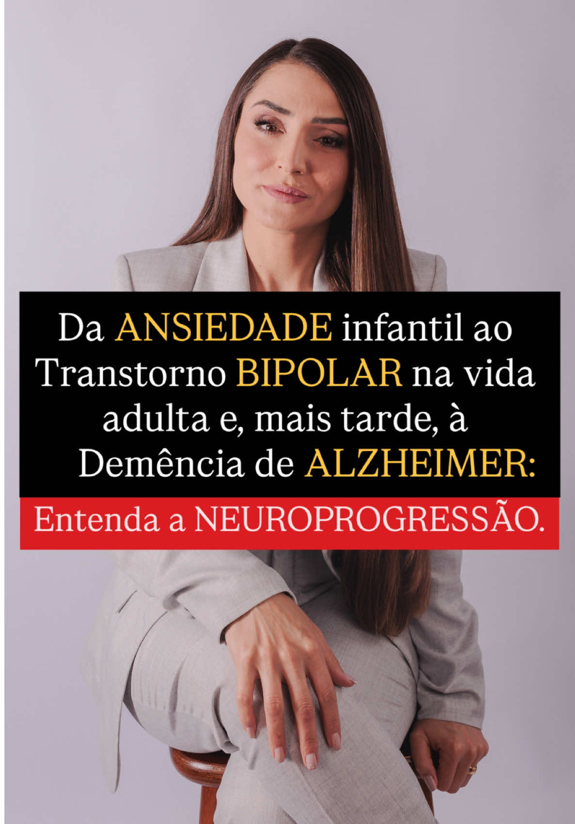 Muita gente não sabe, mas o transtorno bipolar começa lá atrás com sinais bem comuns: ansiedade, irritação, tristeza que vai e volta, dificuldade de aprender, sono bagunçado… Depois, na vida adulta, isso pode virar depressão. E lá na frente, se não tratar, pode até trazer problemas de memória e aumentar o risco de Alzheimer. No vídeo eu explico tudo isso de um jeito super simples. 👉 Assista até o final. #bipolar #bipolaridade #transtornobipolar #transtornoafetivobipolar #tab 