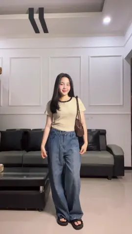 with baggy jeans again🤧