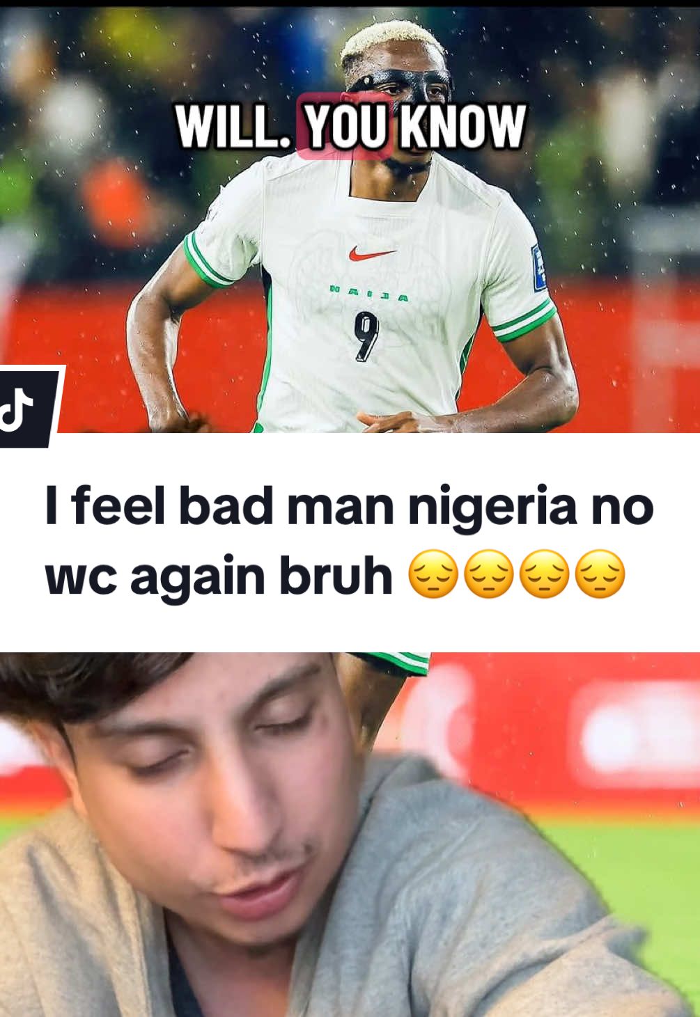 PRAY FOR NIGERIA NO WC AGAIN 😭😭😭😭 #worldcup #fyp #ishdafish5 