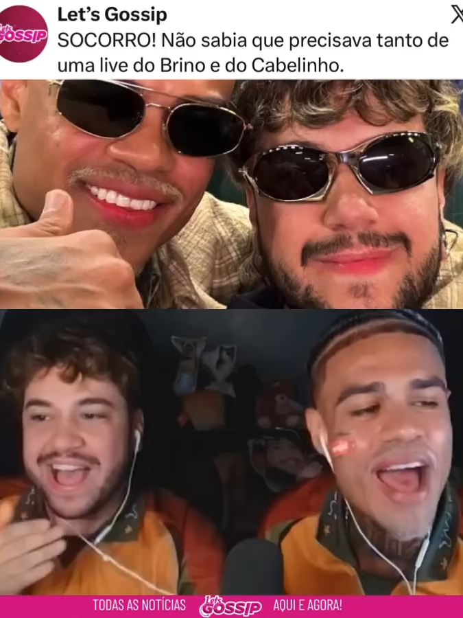 #brino #cabelinho #fofoca #fofocas