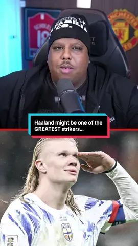 Haaland might be one of the GREATEST strikers… #haaland #freak #norway #mancity #football 