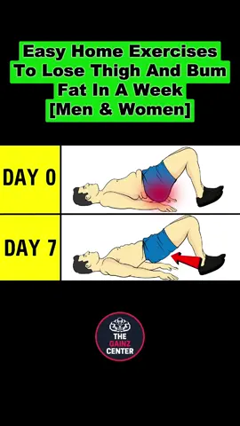 Easy Home Exercises To Lose Thigh And Bum Fat In A Week [Men & Women]!#kegel #strength #exercise #workout #Fitness 