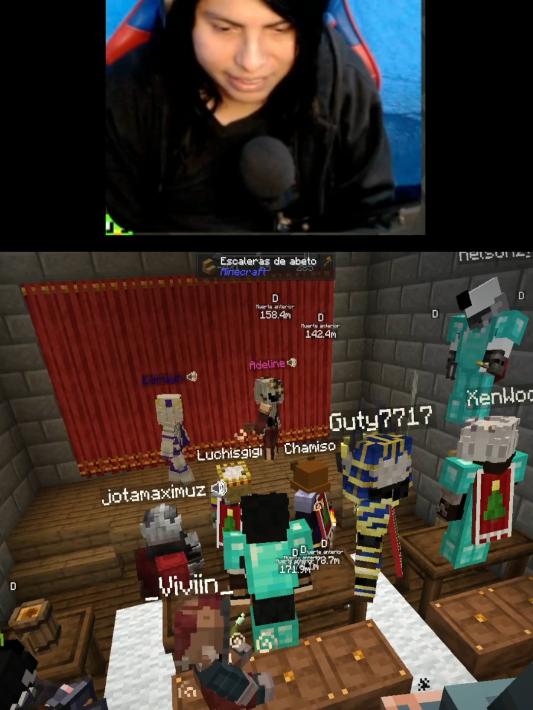 A esa ,la que la caigo mal  #minecraftpe #karaoké #morboland #kick #kickperu