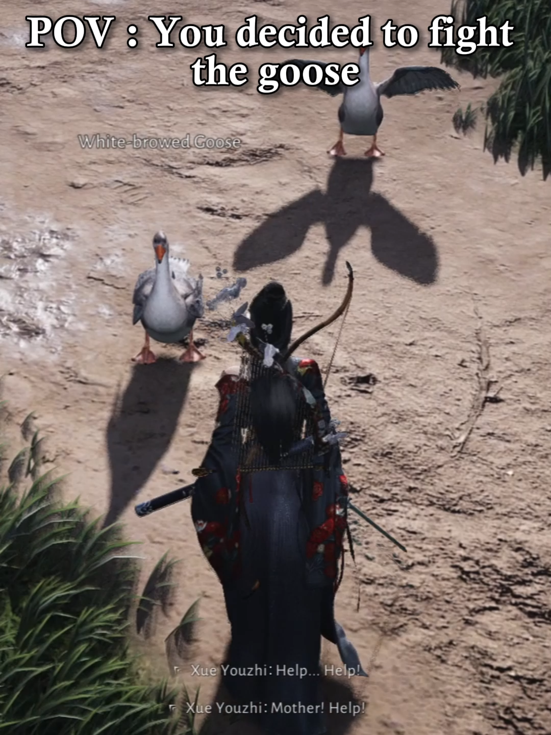 Goose is the hidden final boss #ww#wwm #wherewindsmeet #wwmcies1 #openworld #wuxia