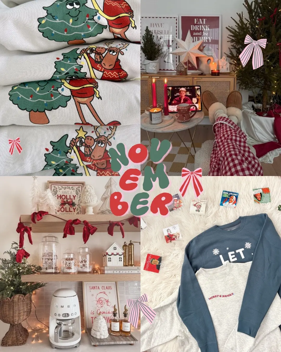 pov: bringing my holiday pinterest board to life 🧸🌟 which slide are you?