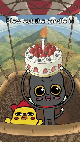 Happy birthday! Follow us for more! #birthday #interactivegame #candle #cartoonvideos #funny 
