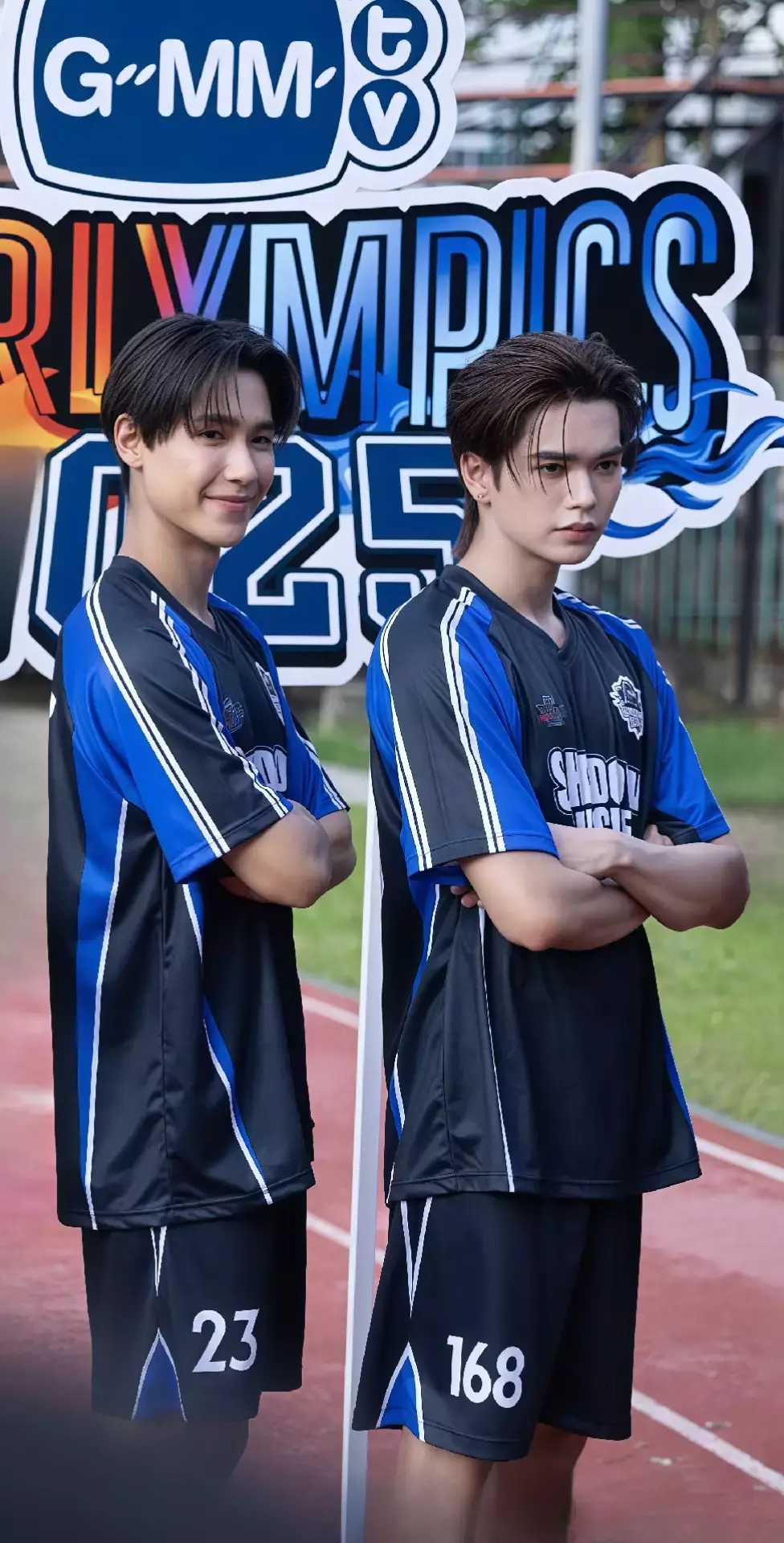 My partner doesn't want to get tired. She has to look beautiful throughout the workout, so I have to take care of her, ya🌻🫶 #จูเนียร์มาร์ค#GMMTVStarlympics2025 #Starlympics2025#junniorrs#markjrtn