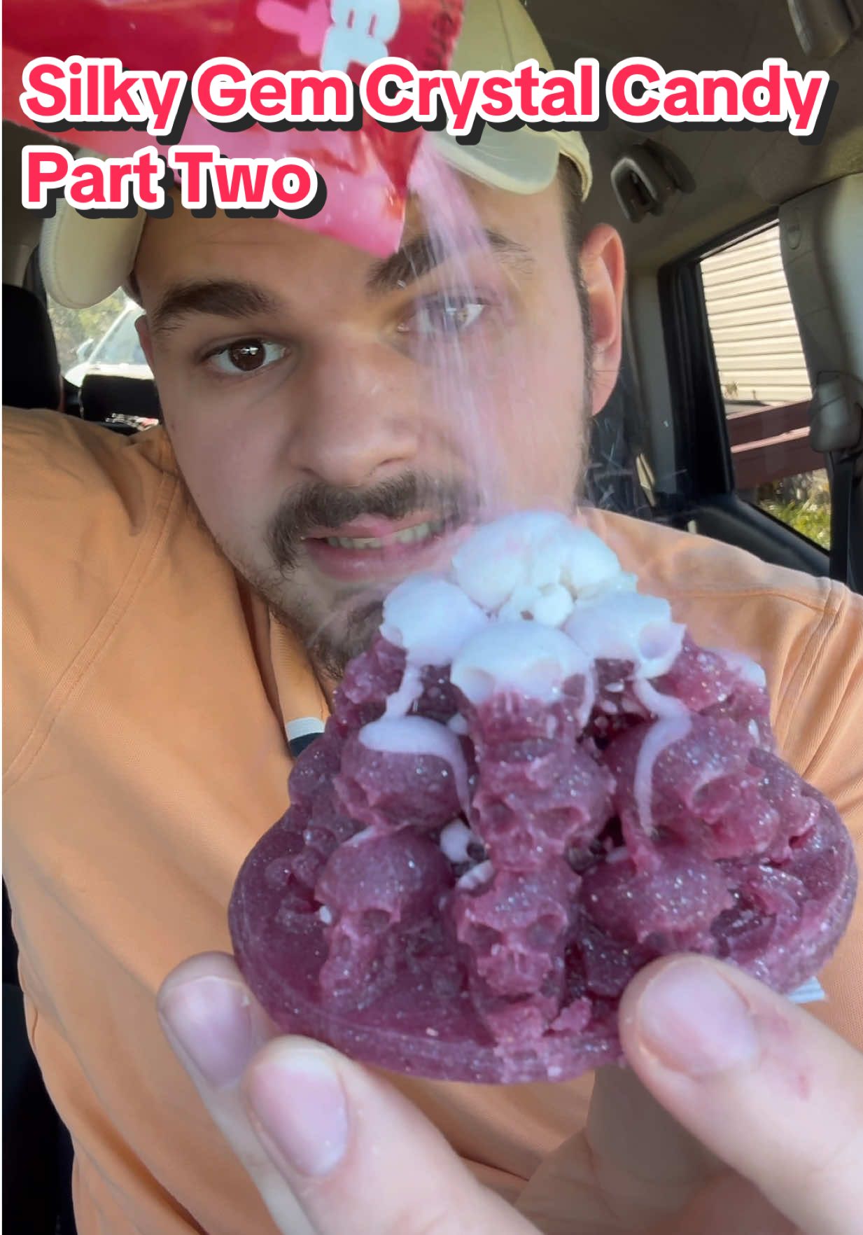 @Silky Gem Crystal Candy ASMR & Review Part 2👌 #foodreview #silkygem #crystalcandy #asmrcrunch #eating 