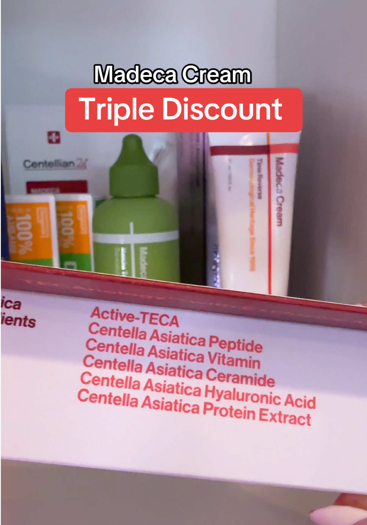 extra coupon: CREATORPIC #TikTokShopBlackFriday #TikTokShopCyberMonday #madecacream #tiktokshopcreatorpicks #kbeauty @Centellian24 