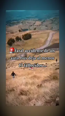 #urgente fatal accidente de un auto bus deja al menos 13 fallecidos la tarde de este domingo 16 de noviembre el siniestro ocurrió en la vía ambato guaranda, sector simiatug 📍... 😔😔 #fatal  #accidente #fallecidos 