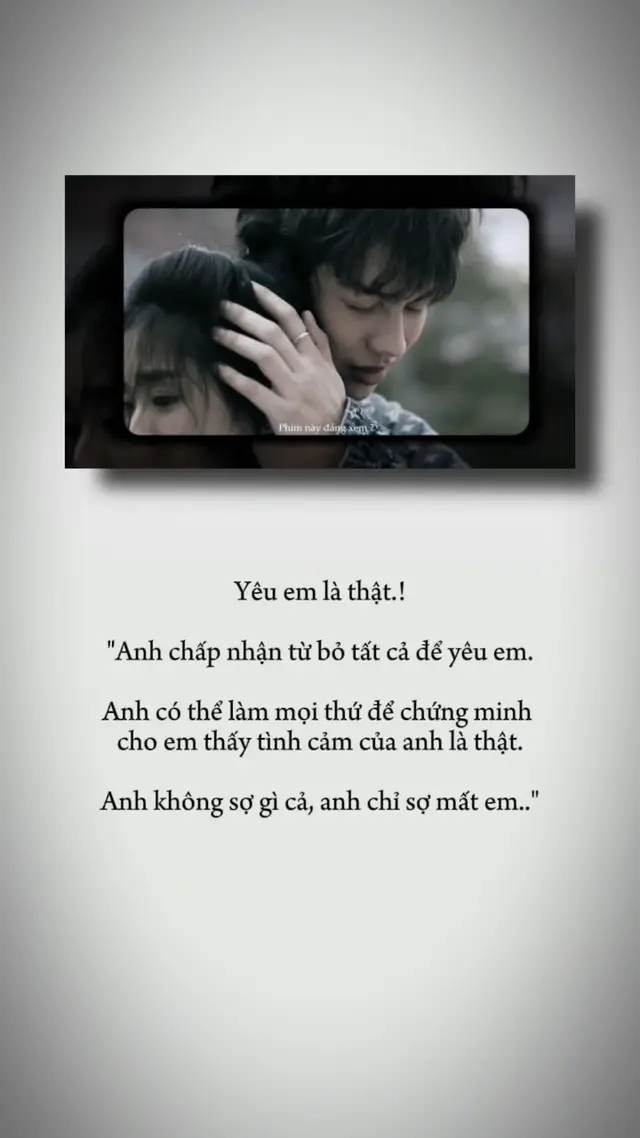 Yêu em là thật.! 