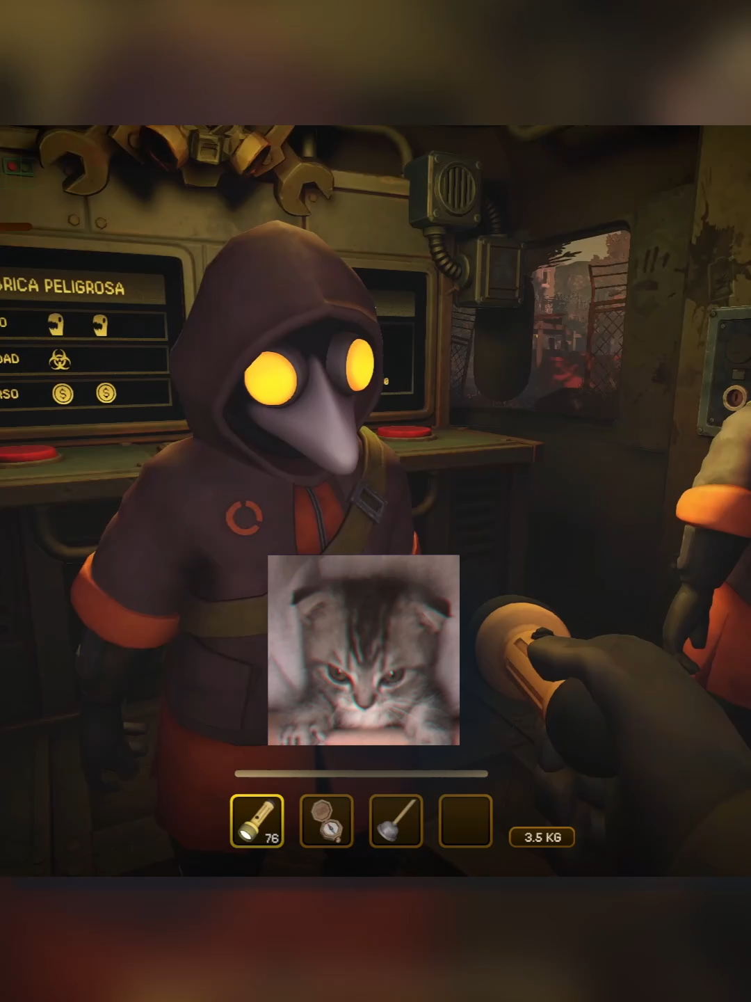 Cuando los juegos de terror SI te dan miedo.  #juego #clip #clips #mimesis #brahsax #game