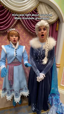 As grand pabbie said and I qouted, Anna was right about everything #frozen #disneyland #disneychristmas #christmas #shanghaidisneyland 