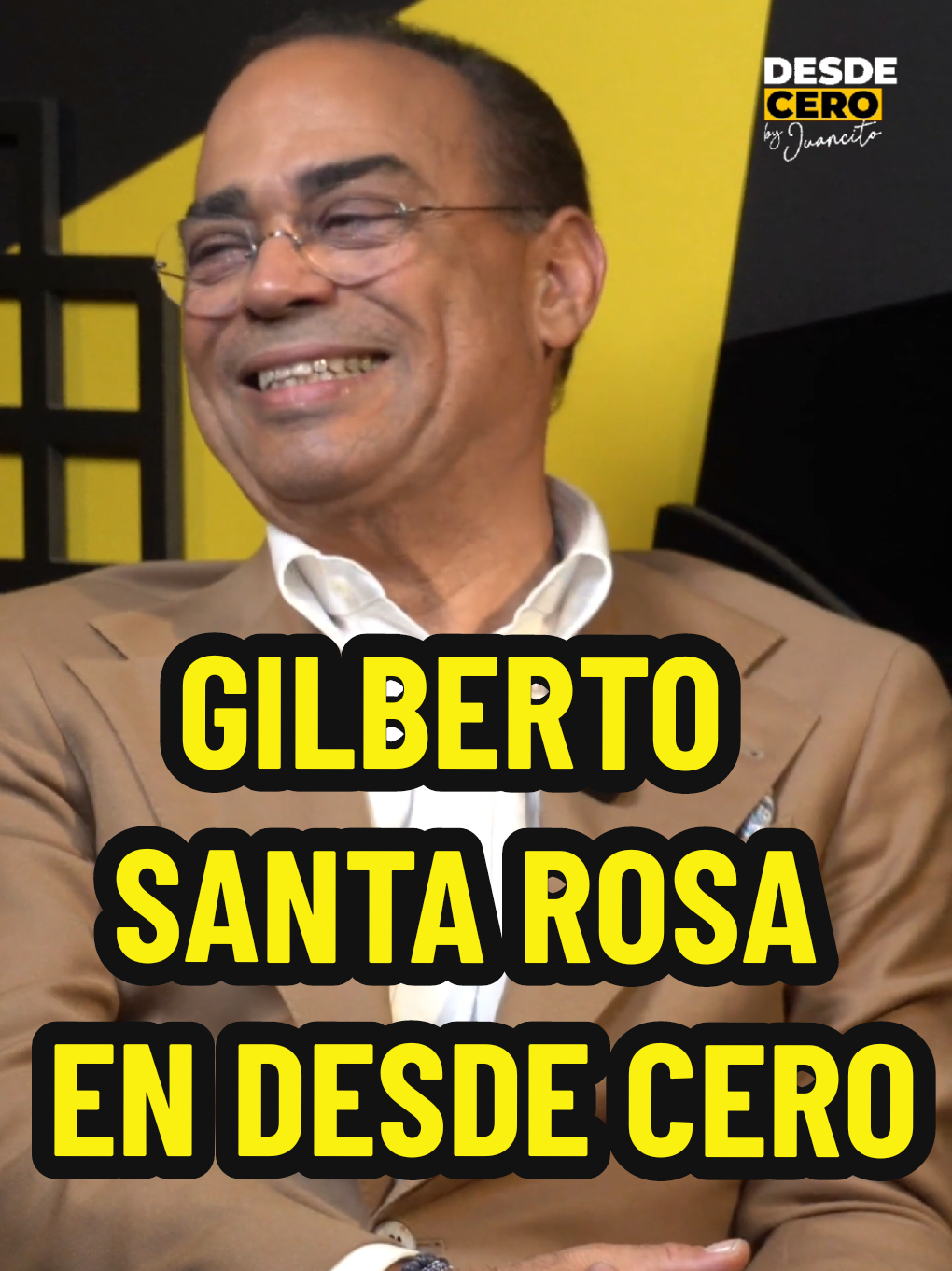 Damas y caballeros, Deléitense con esta conversa con el caballero de la salsa @Gilberto Santa Rosa  #desdecero DISPONIBLE en mi canal de Youtube Byjuancitotv 💛  #gilbertosantarosa 