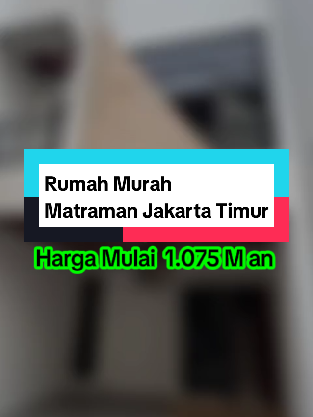 #CapCut Rumah Murah Utan Kayu Matraman Jakarta Timur 💵 Harga Mulai dari Rp 1,075 M-an 3 kamar Tidur 3 kamar Mandi sisa 3 unit lagi, jangan sampai kehabisan! 💼 Rumah 3 Lantai Bisa Jadi Hunian Sekaligus Aset Investasi! *[3 Unit Tersisa]* 📍 Dekat pusat kota, kampus, dan fasilitas umum 🏘️ 3 lantai fleksibel — bisa tinggal di 1 lantai, 2 lantai disewakan! 📝 SHM & PBG pecah per unit 🌤️ Lingkungan aman dan bebas banjir 🔥 Ideal untuk pasangan muda yang ingin punya rumah & penghasilan tambahan dari sewa! Hanya 3 unit tersedia dari 22 rumah eksklusif. 📞 *Info & survei:* 081384960281 Sony #jualcepat #rumahmurah #matraman #jakartatimur 