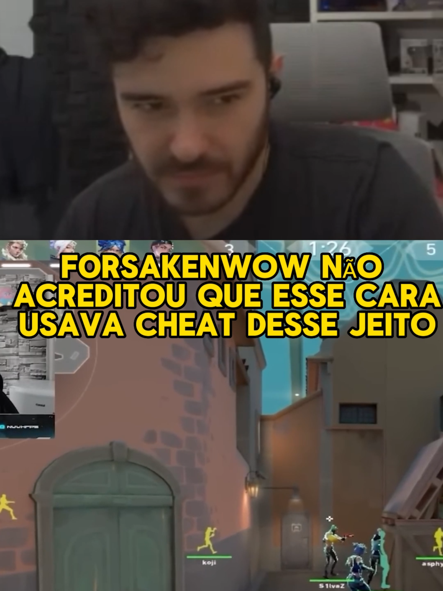 f0rsakenwow não acreditou que esse cara usava cheat desse jeito#Valorant #valorantcortes #f0rsakenwOw #nuhfps #cheat #fyp #fypシ゚
