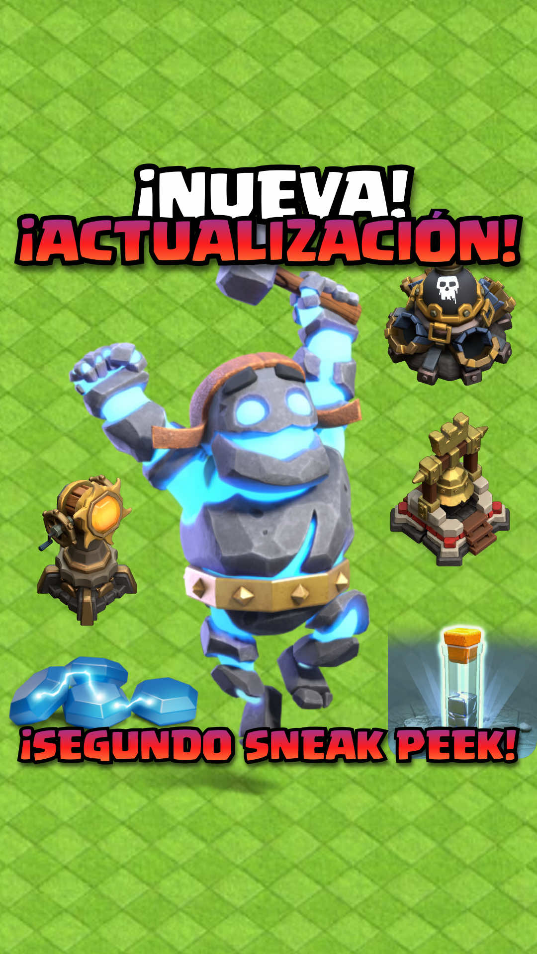 🌟 ¡SEGUNDO SNEAK PEEK DE LA NUEVA ACTUALIZACIÓN DE CLASH OF CLANS 2025! TORRE VENGATIVA, HECHIZO DE TÓTEM, DEFENSAS ARTESANALES, SKINS DE CONSTRUCTORES Y MÁS… #clashofclans #coc #supercell #sneakpeek #clash 