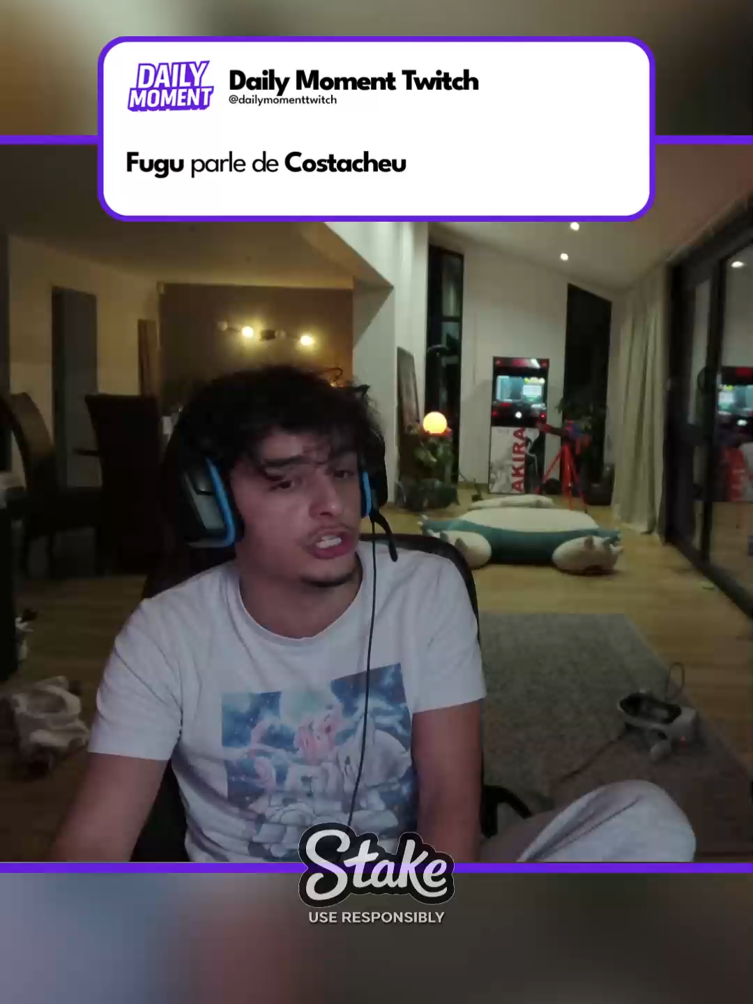 Fugu parle de Costacheu 🔔 Abonnez-vous à @dailymomenttwitch pour la suite !