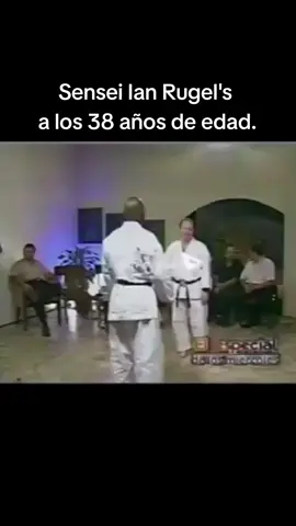 Sensei Ian Rugel's a los 38 años de edad.
