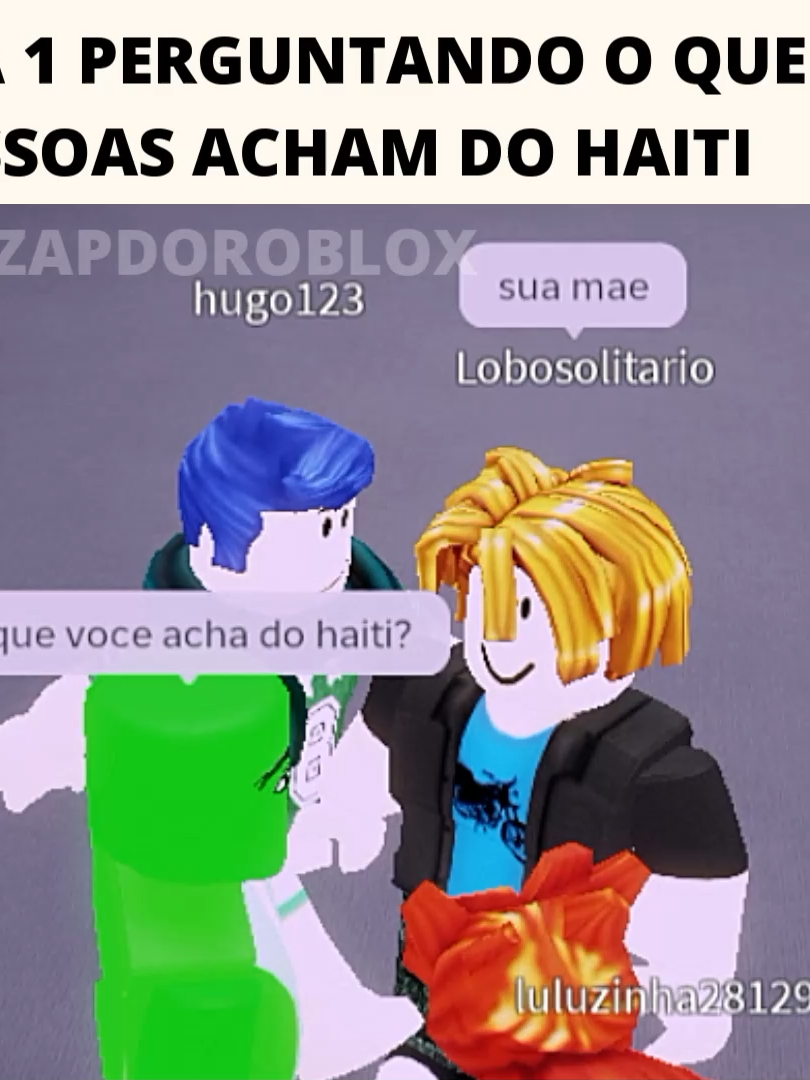 o roblox ira conhecer a cultura do haiti um dia ja diria as profecias ! #robloxbrasil #robloxtiktok #robloxmemes #robloxfyp #memesbr
