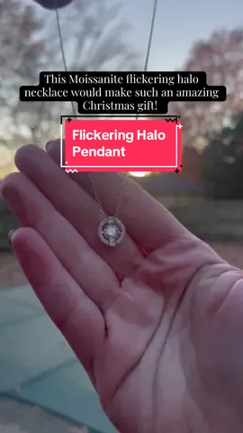 I think I found the ✨perfect✨ flickering #Halo #necklace for the #jewelrylover in your life! #sparkle #tiktokshopblackfriday 