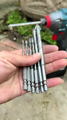 Mũi Khoan Đa Năng Thép Siêu Cứng Mũi Răng Cưa Chuôi Lục Giác Nhiều Sezi Từ 3-12#xuhuong #thinhhanh #dienmaydandung24h 