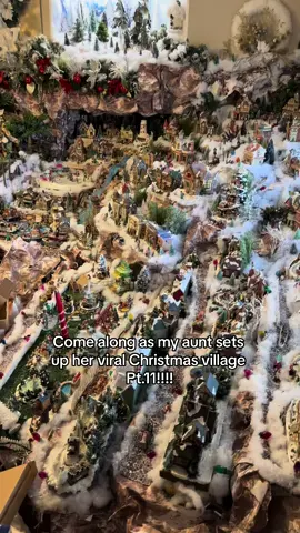 The carnival is coming! Lets go just wait and see pt. 12 #christmasvillage #decor #decor #christmas #christmasdecor 