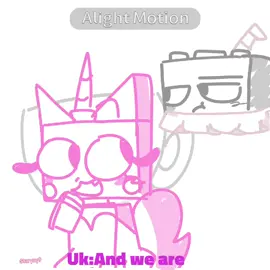 Yeah hahaha I'm so funny, Im too lazy to color it xddd. Well ermm, I was inspired by a Dick Figures video (I don't remember the username), so yay! Richard, my husband, remember that [cute] #unikitty #meme#brainrot#fyp #zyxbca  igoontor34ofredblue/j