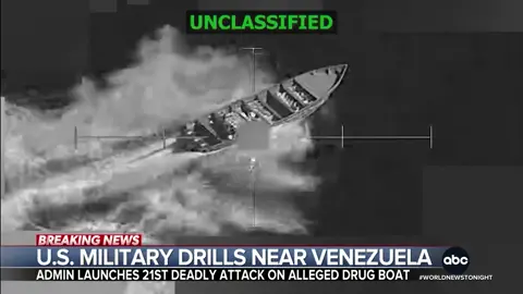 In an effort to combat alleged drug smuggling, the USS Gerald R. Ford has arrived in the Caribbean Sea. The US Marines are set to begin training exercises in Trinidad and Tobago. Alex Presha has more. #WorldNewsTonight 