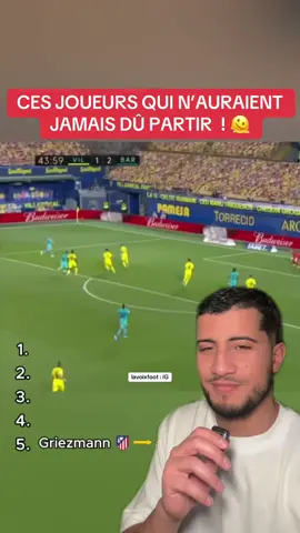 Certains joueurs ont fait le mauvais choix !  #footballedit #pourtoi #fcbarcelona🔵🔴 #REALMADRID  #devinelapersonne 