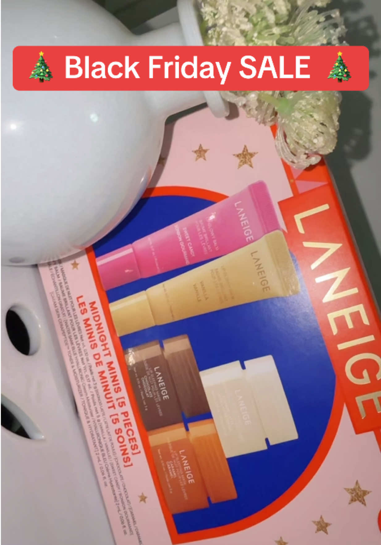 LANEIGE holiday gift set is here . This would make such a great Christmas present for her!  🎄😍@laneige_us #laneige #laneige #lipglowybalm #sleepmask #lipcare #christmasgiftideas #tiktokshopblackfriday   #christmasgiftideas #tiktokshopblackfriday Posted 11/16/2025 . Results may vary. Prices and promos accurate at time of posting and may change