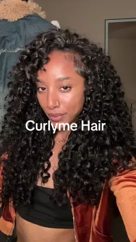 The cutest wig I’ve ever tried and super affordable cause I did it myself!! Half wigs have my heart now😭  @CurlyMe Hair @Curlymehairstore #burmesecurlyhair #halfwigtok #halfwig #protectivestyles #curlymehair 