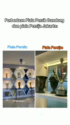 piala Persib  dan piala Persija Jakarta perbedaanya #fyppppppppppppppppppppppp 