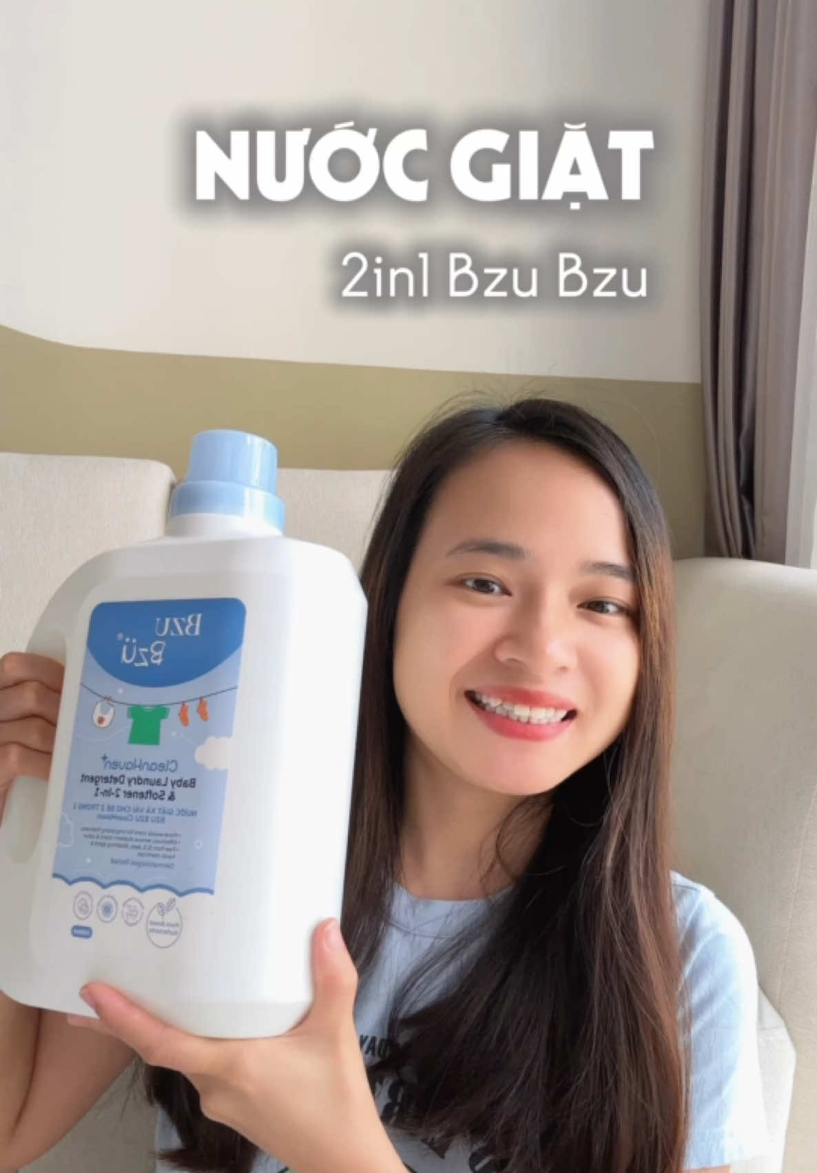 Nước giặt cho con mà vừa giặt vừa xả thì các bà chọn em này nha #nuocgiatchobe #nuocgiatxa8trong1 #nuocgiatxa2in1 #bzubzu #bzubzuvietnam 