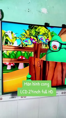 Màn hình cong 27inch full HD #tivi #tivi27inch #manhinhcong #lcd #xhtiktok @Nung ( mẹ Hùng mạnh) @Nung ( mẹ Hùng mạnh) @Nung ( mẹ Hùng mạnh) 